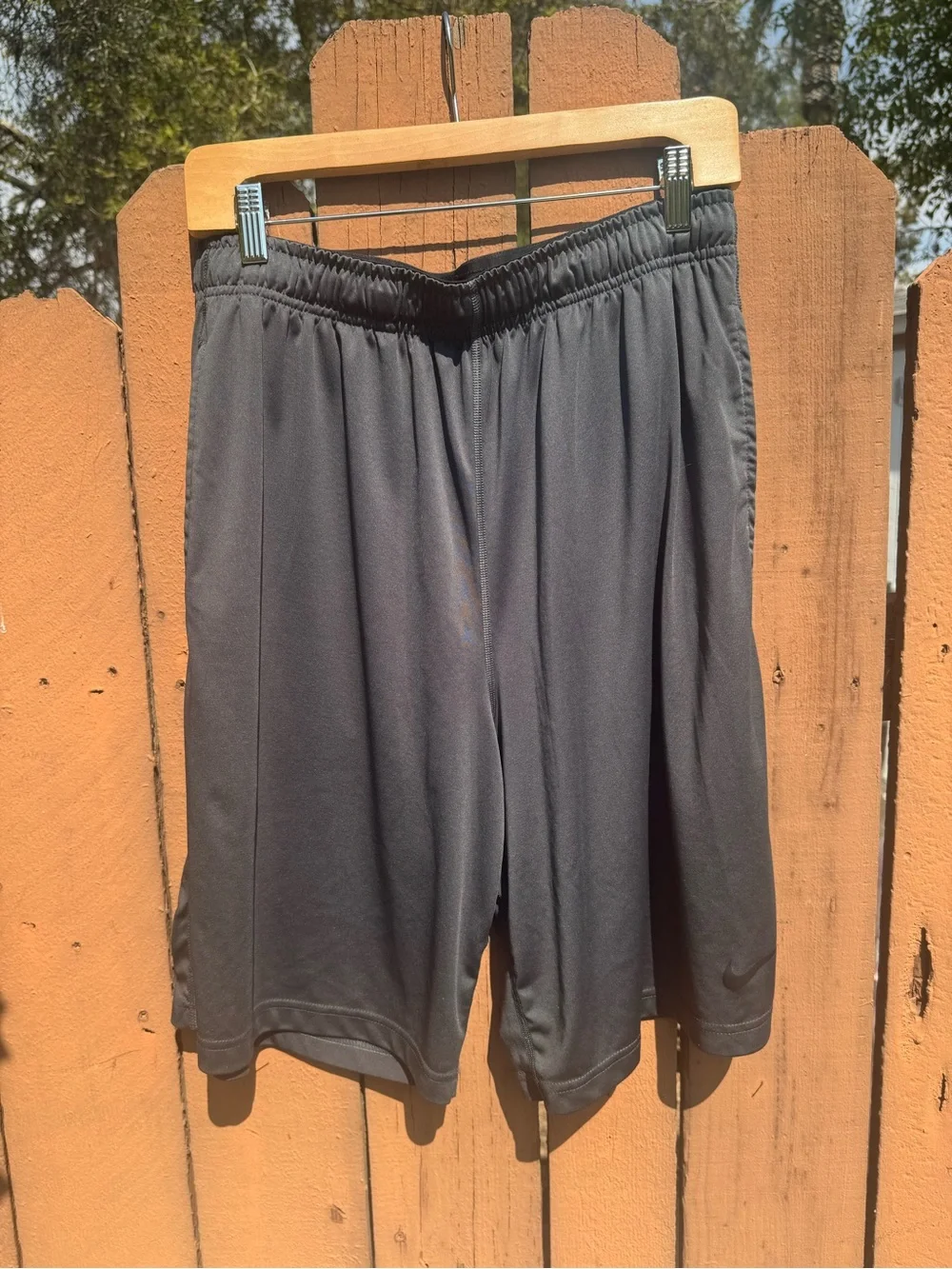 Nike Men's Athletic Shorts - Charcoal Gray